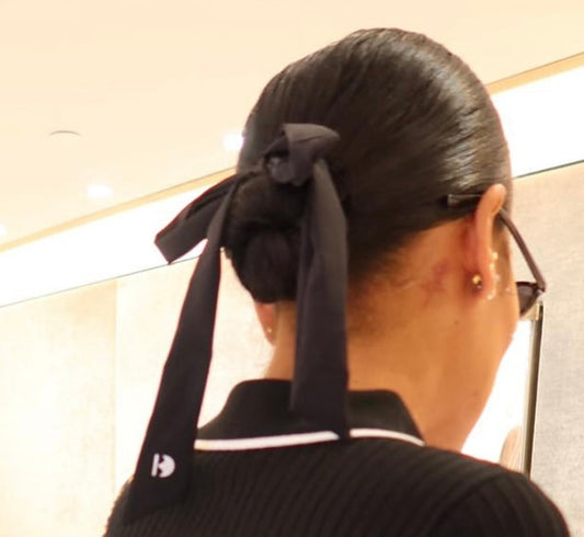 Classic Logo Ribbon Scrunchie